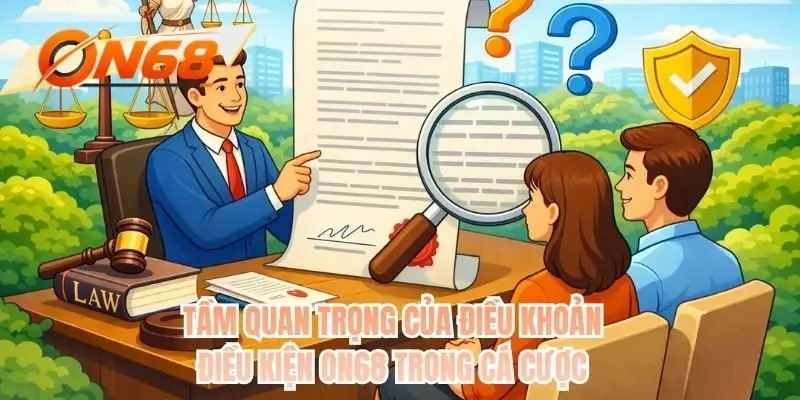 Tầm quan trọng của điều khoản điều kiện ON68 trong cá cược